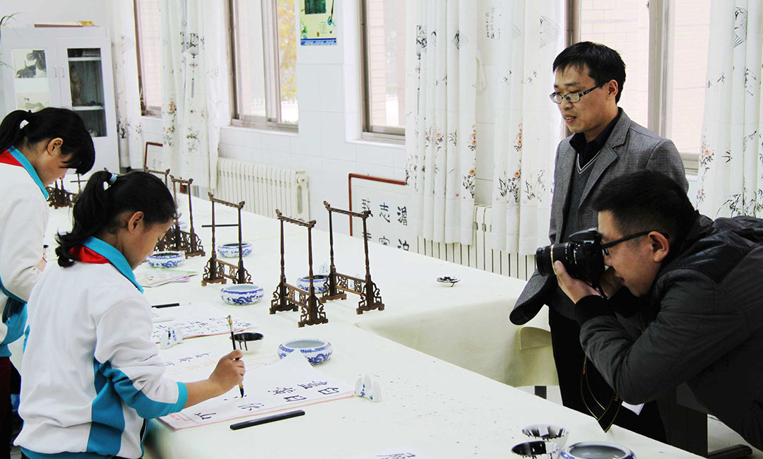 荆州常州书法教育微网站开发案例